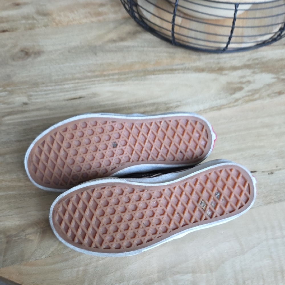 Vans Kids Black Slip-On Sneakers - Picture 6 of 7